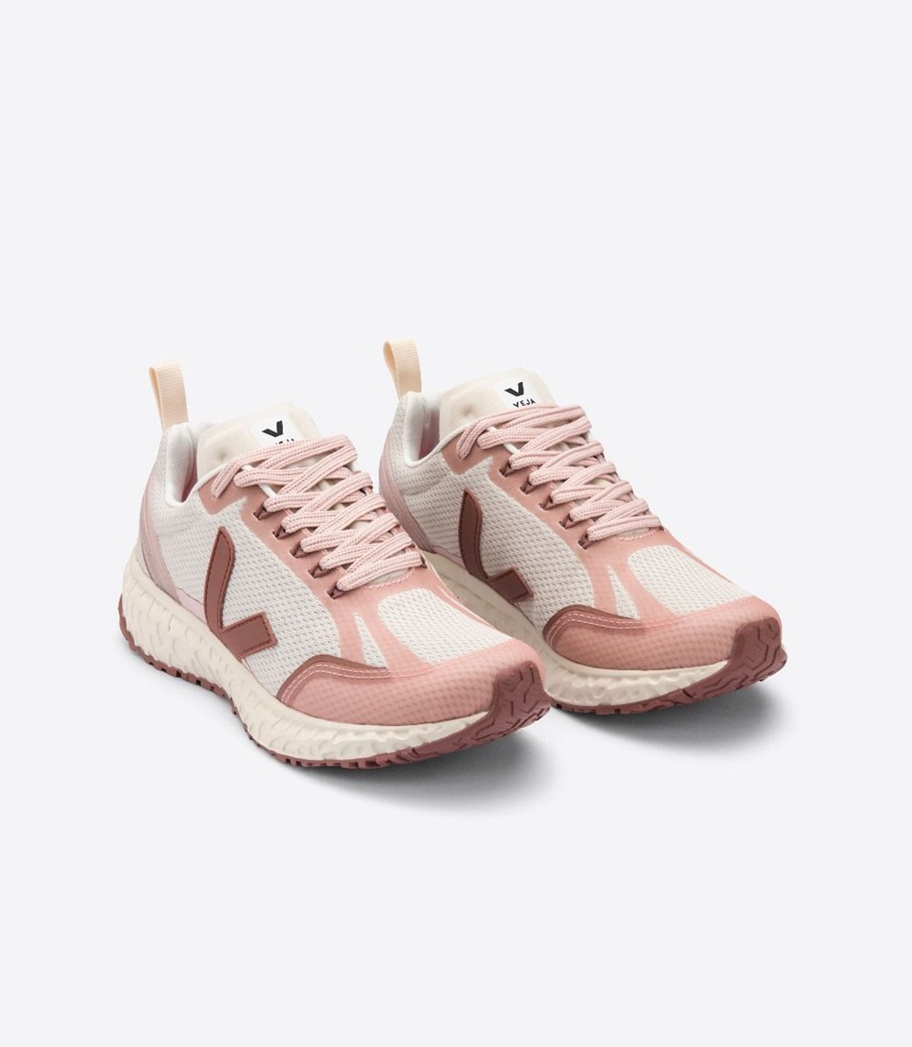 Veja Sneakers Dam - Condor Mesh - Beige/Rosa - 618590-YUE